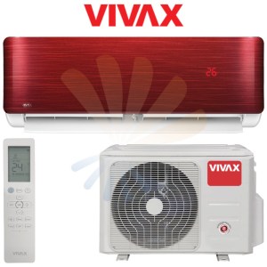 Vivax R+Design ACP-12CH35AERI/I (crvena) + ACP-12CH35AERI/O + RG10B1(E)/BGEF crveni split klima uređaj